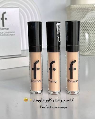کانسیلر مایع فلورمارflormar مدل پرفکت کاوریج