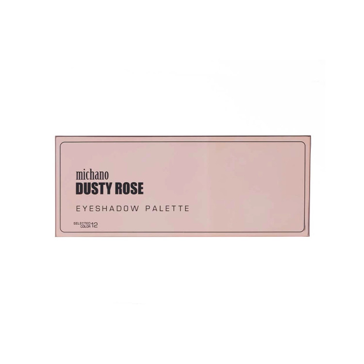 پالت سایه ۱۲ رنگ میچانو مدل DUSTY ROSE