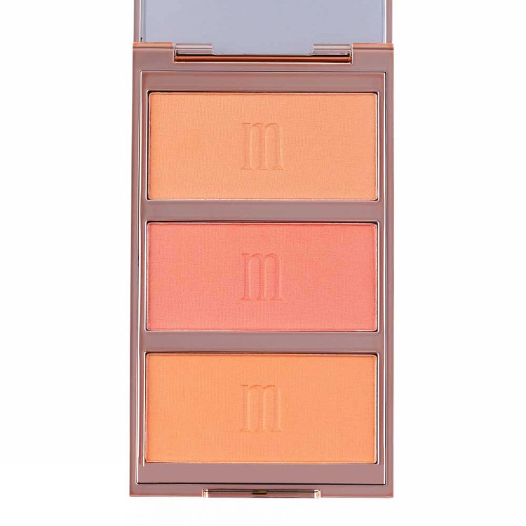 پالت رژگونه مات 3 رنگ میچانو شماره MB-410