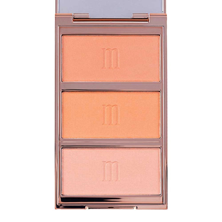 پالت رژگونه مات 3 رنگ میچانو شماره MB-430